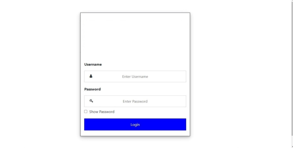 Role-Based Medical Staff Login Interface with Enterprise Security and Encrypted Credential Verification
